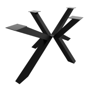 Image Tischbeine aus Stahl | Spinnen-Design