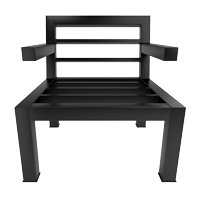 Image Konstruktion von Stahlstühlen